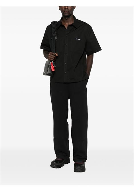 pantaloni double knee sweat uomo neri CARHARTT WIP | I03554689.06